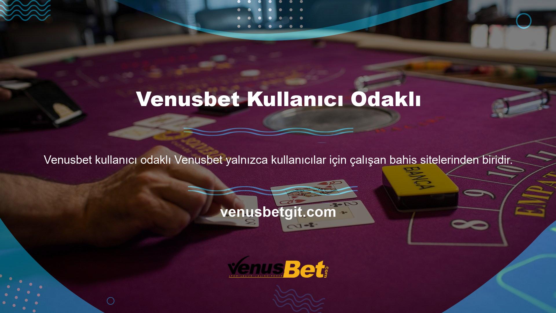 Venusbet sahada çalışan kalıcı bir kişidir